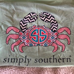 Mint green simply southern shirt
